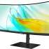 34" Монитор Samsung ViewFinity S6 S34C650UAIXCI,  3440x1440,  VA,  100Гц,  1хHDMI,  1хDP,  изогнутый, черный [ls34c650uaixci]